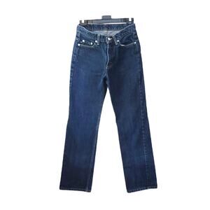 Ralph Lauren Dark Wash Boot Cut Straight‎ Leg Denim Jeans Size 4